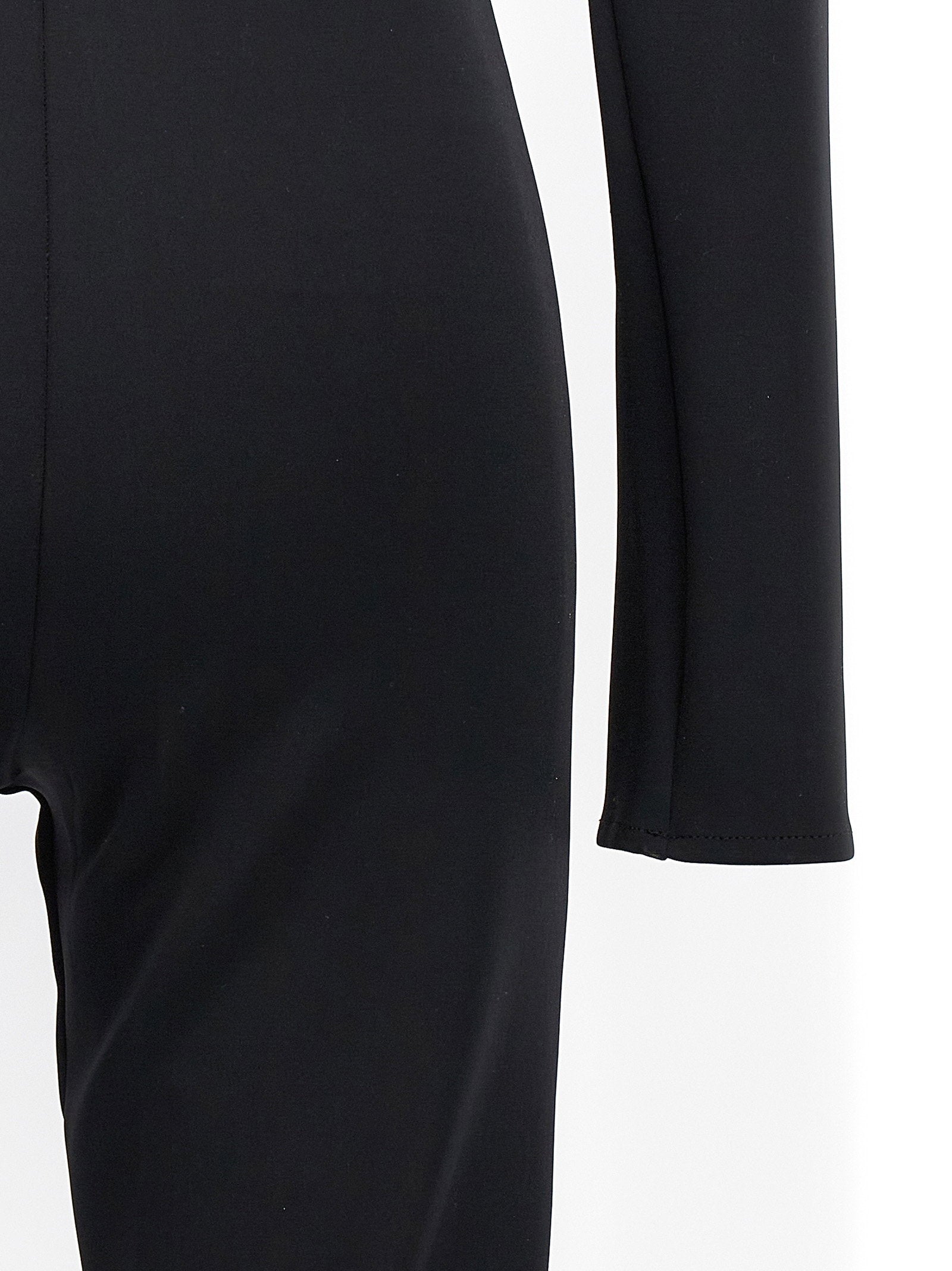 David Koma Scuba Cut Out One-length Bodysuit Black