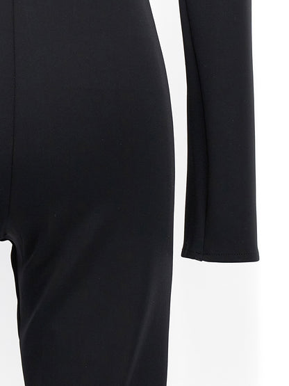 David Koma Scuba Cut Out One-length Bodysuit Black