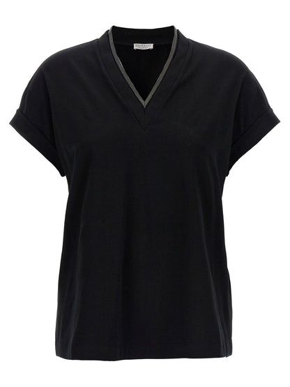 Brunello Cucinelli Monile T-shirt Black
