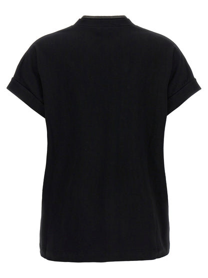 Brunello Cucinelli Monile T-shirt Black