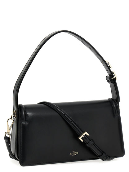Valentino Garavani Le Grand Deuxième Shoulder Bag Black