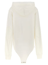 Champion X Rick Owens Hooded Bodysuit White