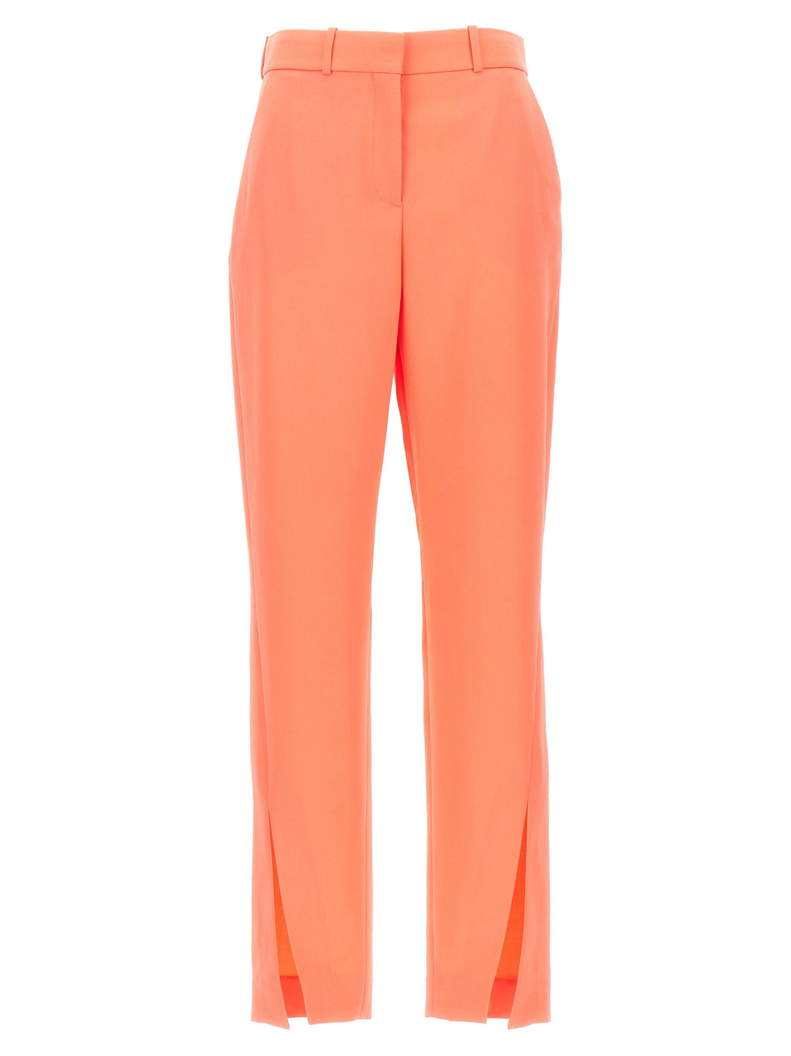 Balmain Pants With Side Slits Pink