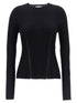 Lanvin Ribbed Sweater Black