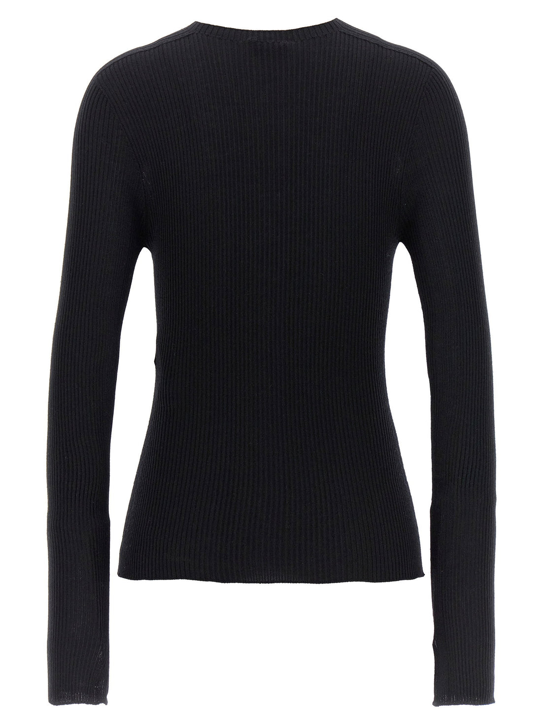 Lanvin Ribbed Sweater Black