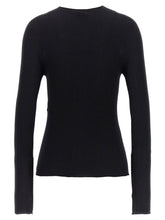 Lanvin Ribbed Sweater Black