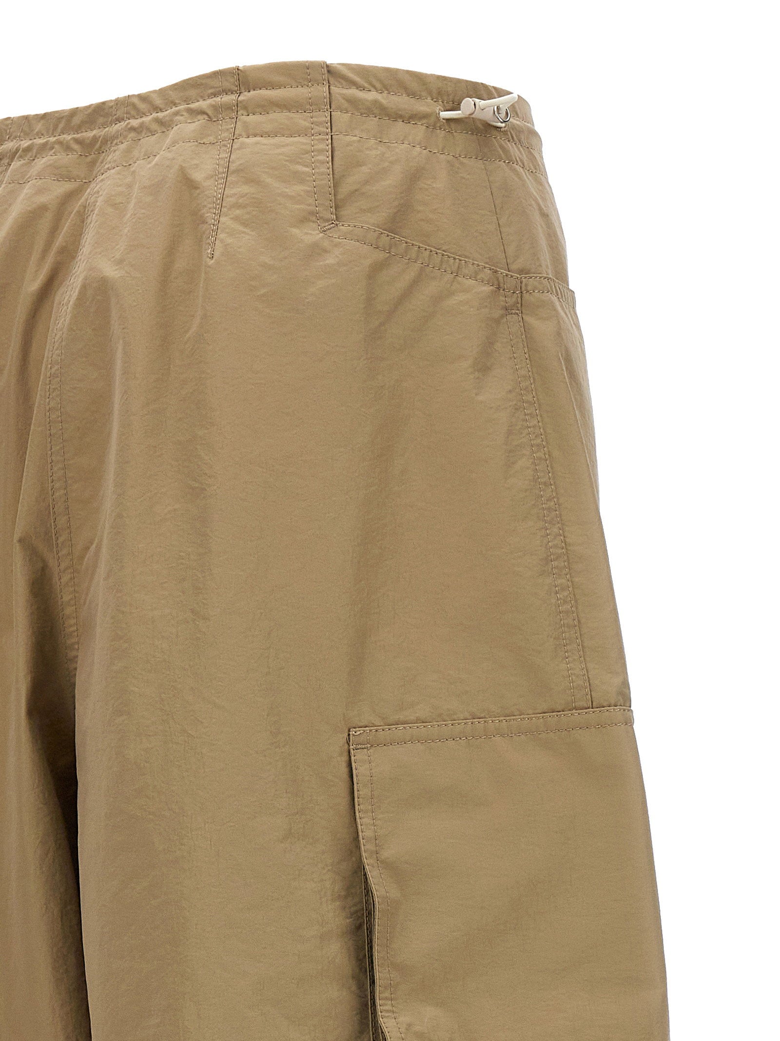 Palm Angels Parachute Pants Beige