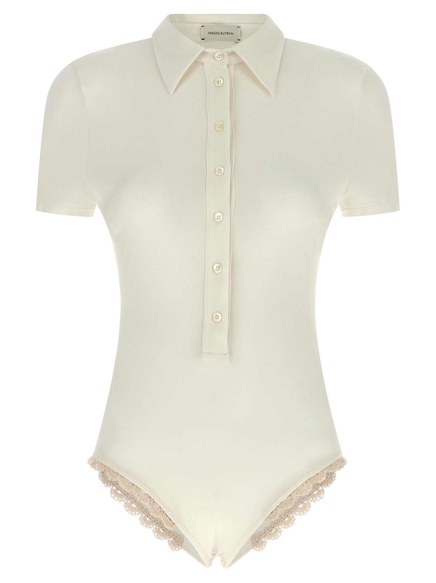 Magda Butrym 01 Bodysuit White