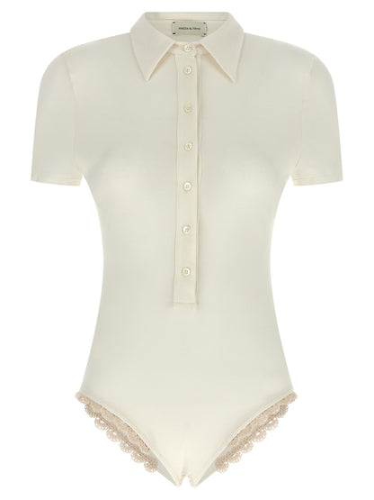 Magda Butrym 01 Bodysuit White
