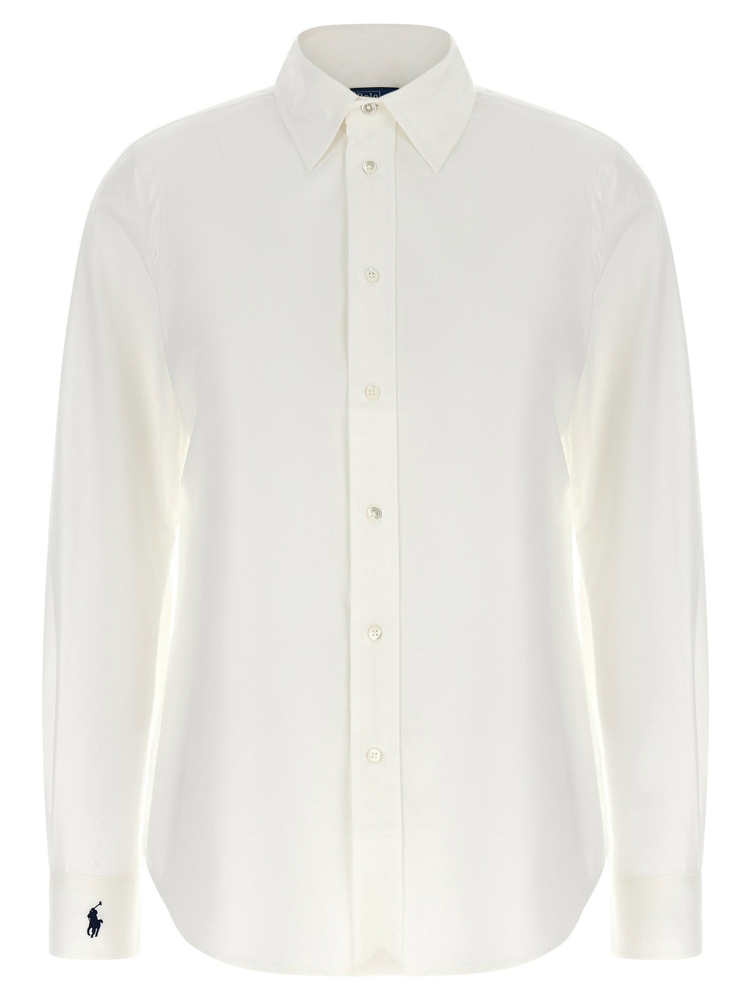 Polo Ralph Lauren Logo Embroidery Shirt White