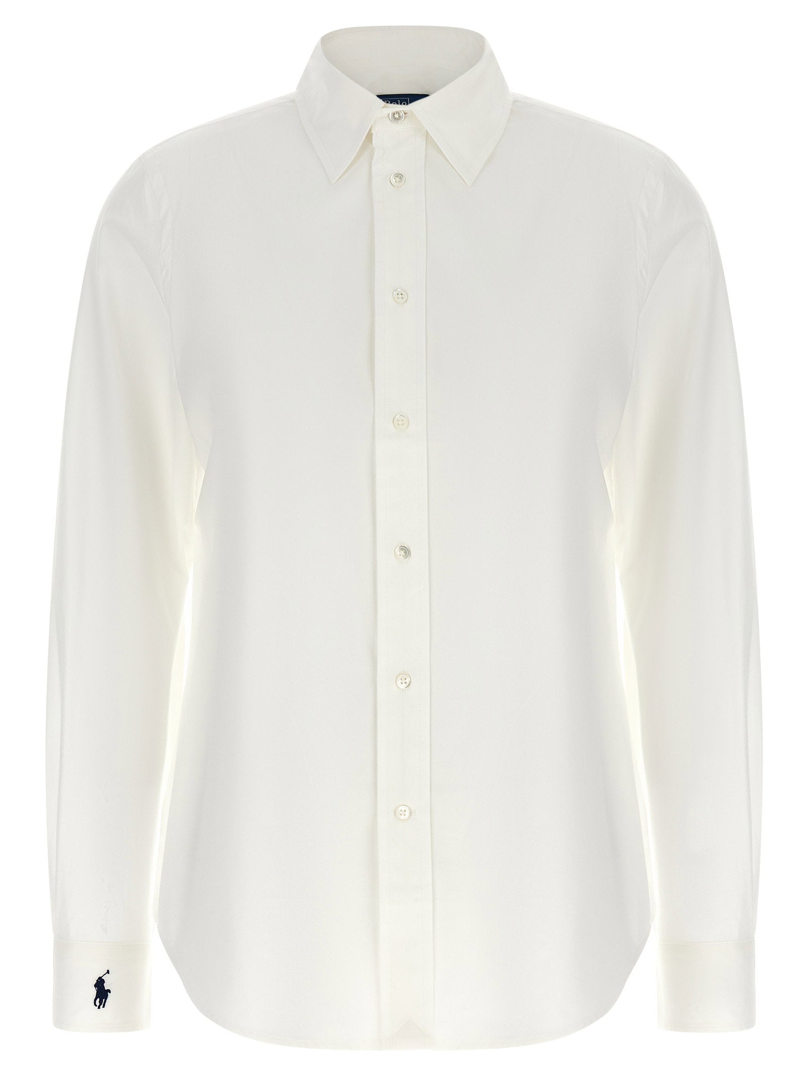 Polo Ralph Lauren Logo Embroidery Shirt White