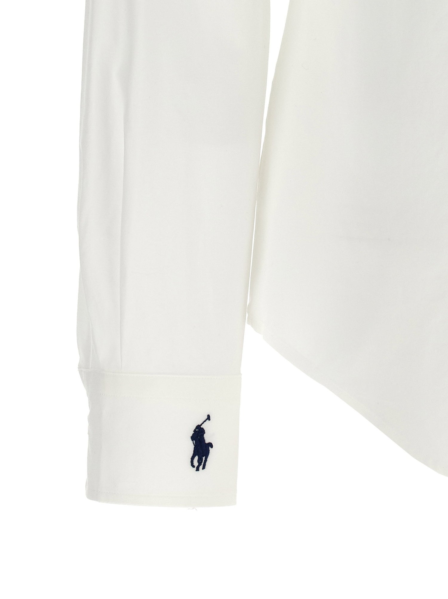 Polo Ralph Lauren Logo Embroidery Shirt White