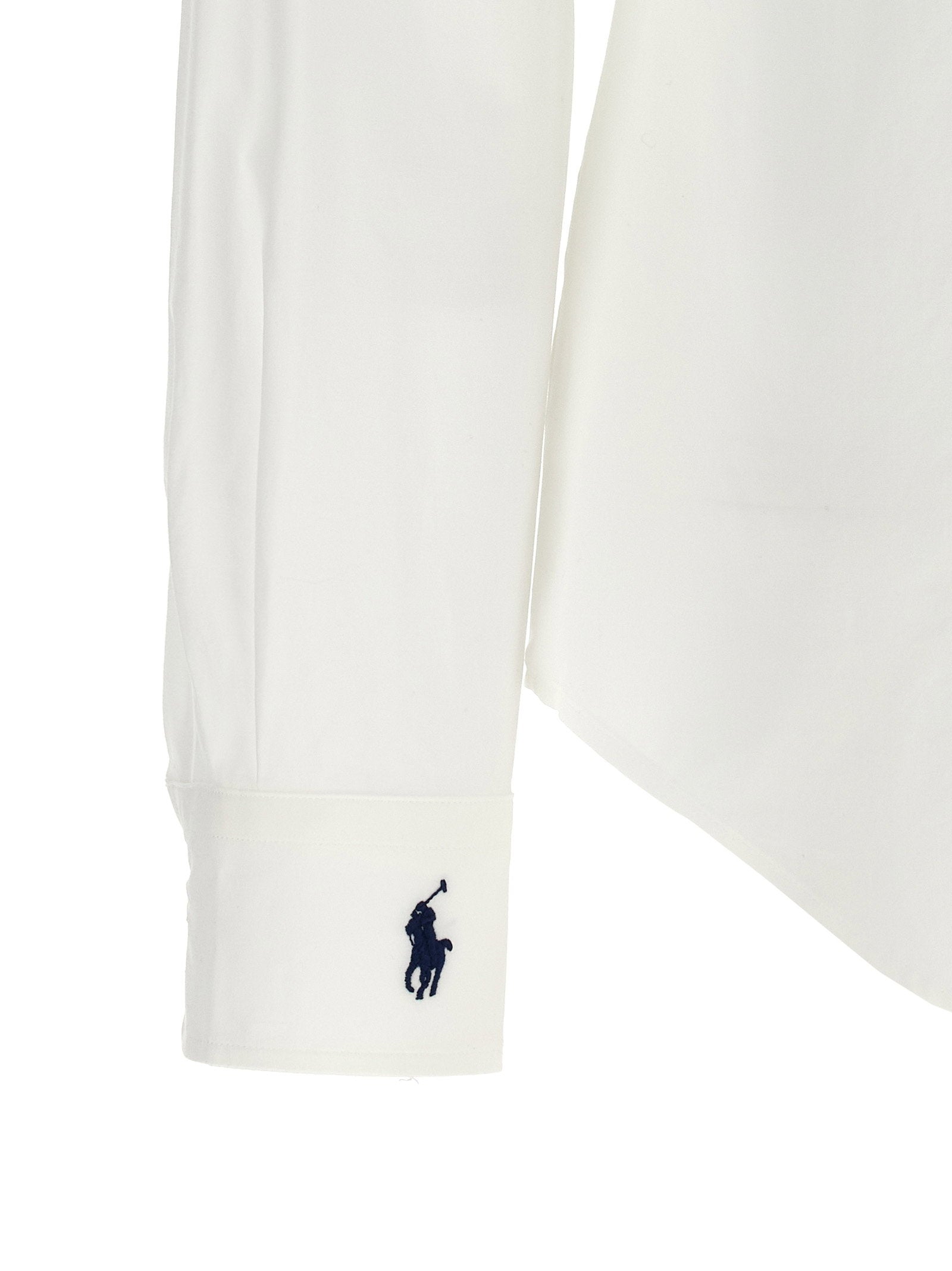 Polo Ralph Lauren Logo Embroidery Shirt White