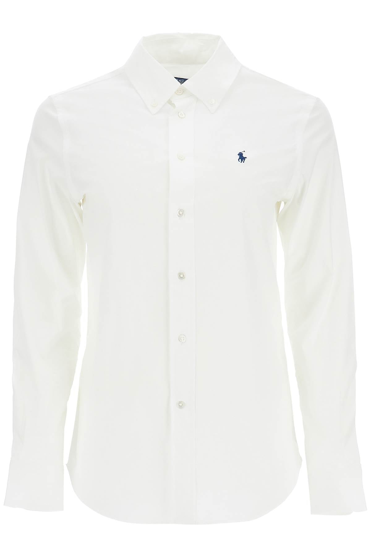 Polo Ralph Lauren white slim fit cotton shirt white