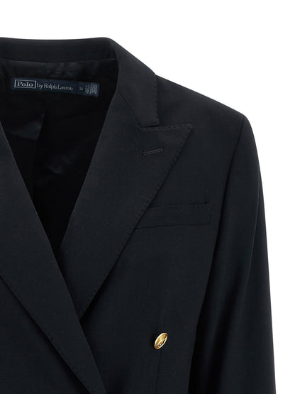 Polo Ralph Lauren Double-breasted Blazer Blue