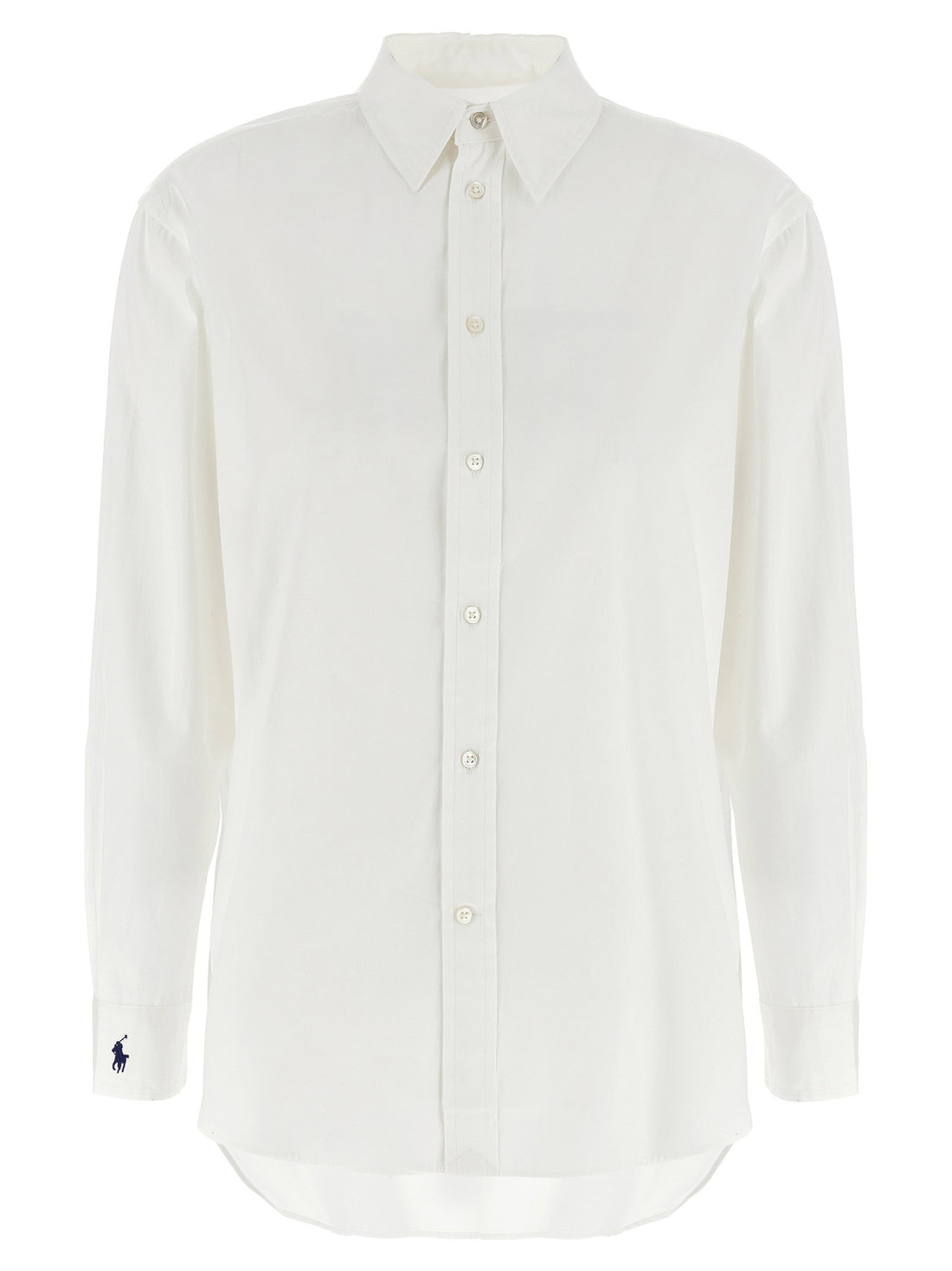 Polo Ralph Lauren Embroidered Cuffs Shirt White