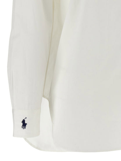 Polo Ralph Lauren Embroidered Cuffs Shirt White