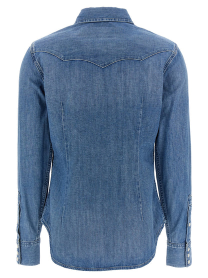 Polo Ralph Lauren Denim Shirt Blue