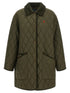 Polo Ralph Lauren Quilted Padded Jacket With Embroidery Green