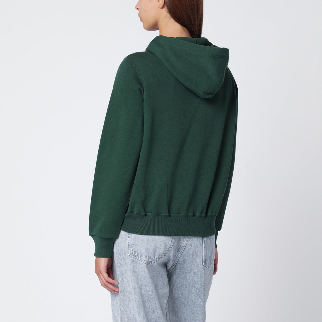 Polo Ralph Lauren Pine Green Cotton-Blend Zip Hoodie Pink