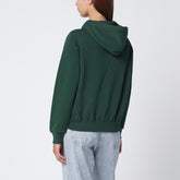 Polo Ralph Lauren Pine Green Cotton-Blend Zip Hoodie Pink