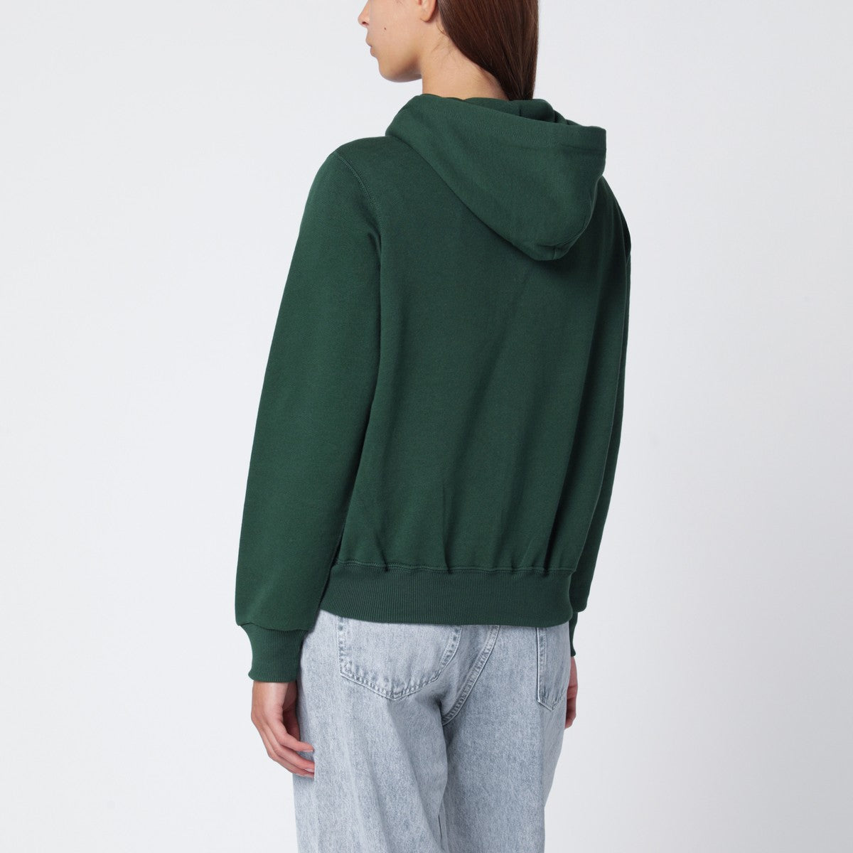 Polo Ralph Lauren Pine Green Cotton-Blend Zip Hoodie Pink