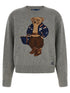 Polo Ralph Lauren Polo Bear Intarsia Sweater Gray
