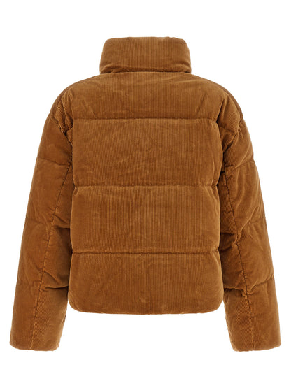 Polo Ralph Lauren Corduroy Down Jacket Brown