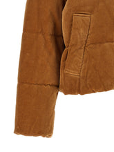Polo Ralph Lauren Corduroy Down Jacket Brown