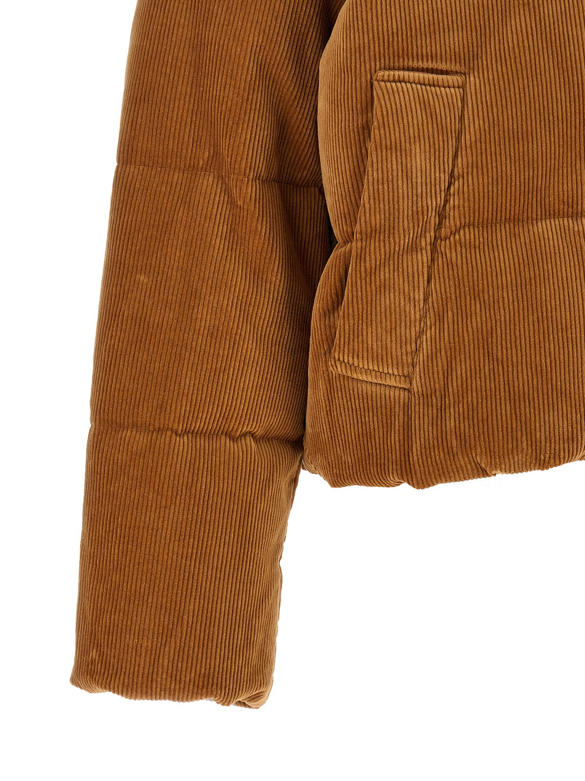 Polo Ralph Lauren Corduroy Down Jacket Brown