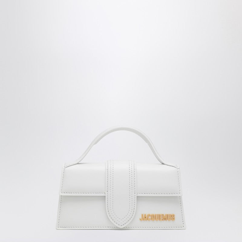 Jacquemus Le Bambino Small White Leather Bag White