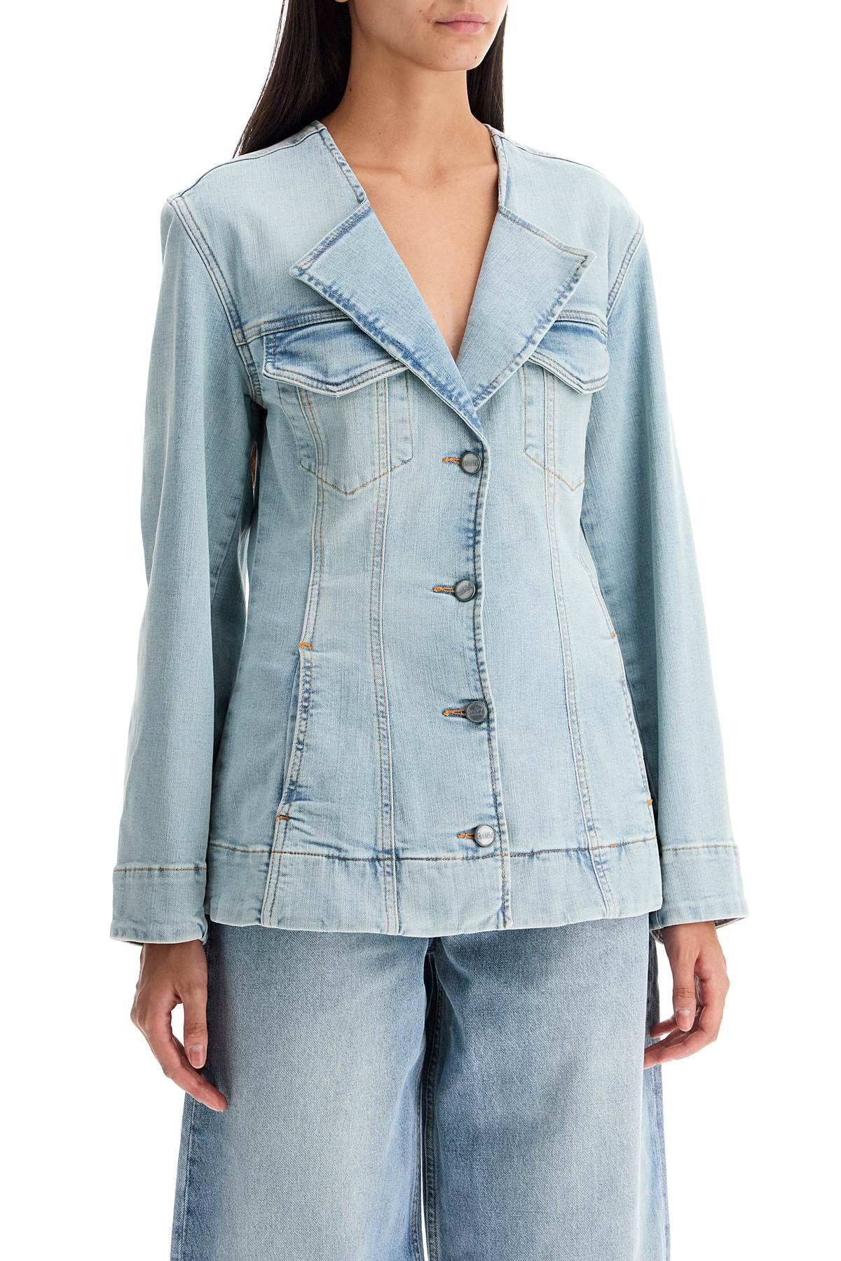 Veste en jean stretch coupe slim