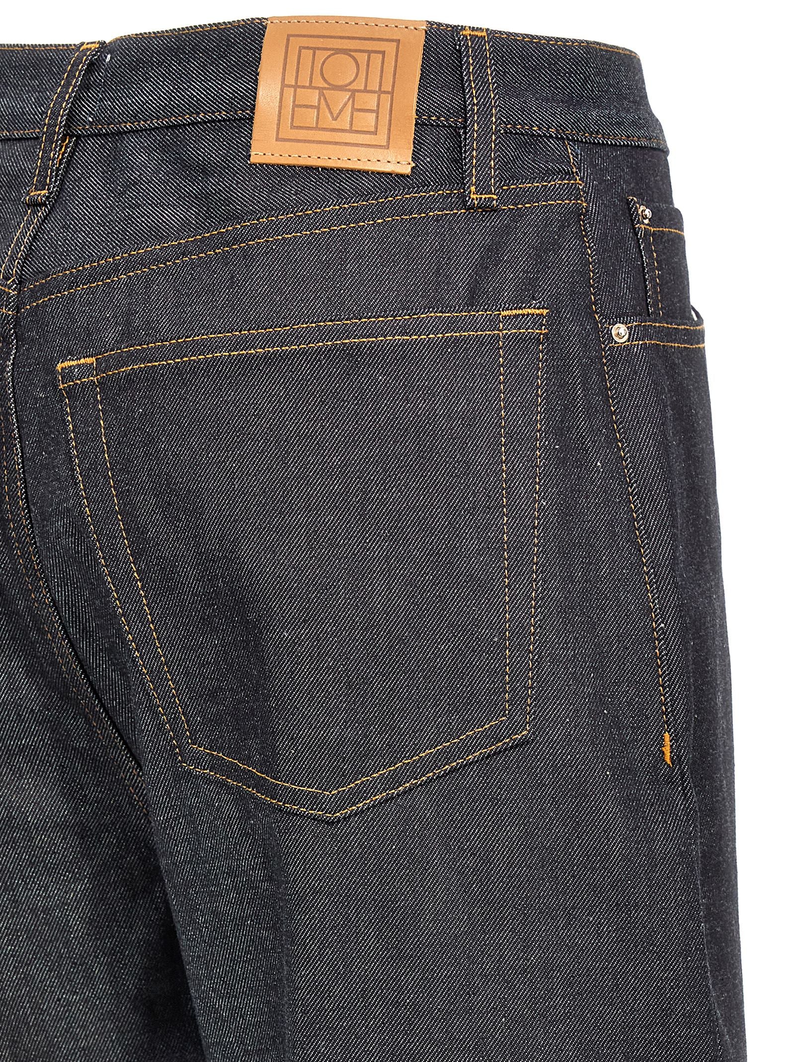 Toteme Twisted Seam Jeans Blue