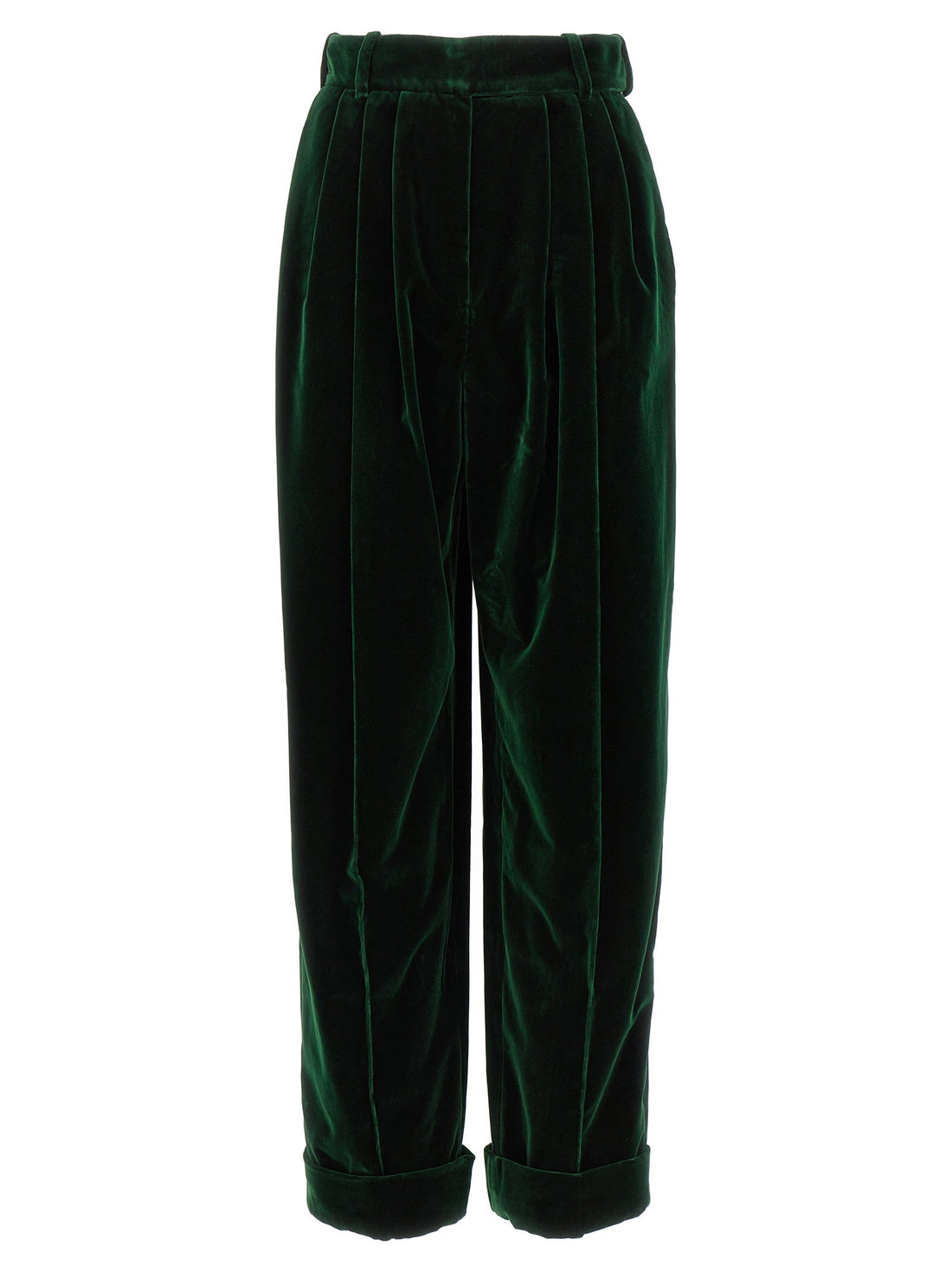 Alexandre Vauthier Boyfriend Pants Green