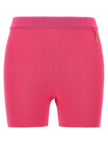 Jacquemus Le Short Pralu Cyclist Fuchsia