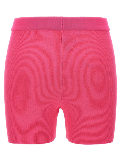 Jacquemus Le Short Pralu Cyclist Fuchsia