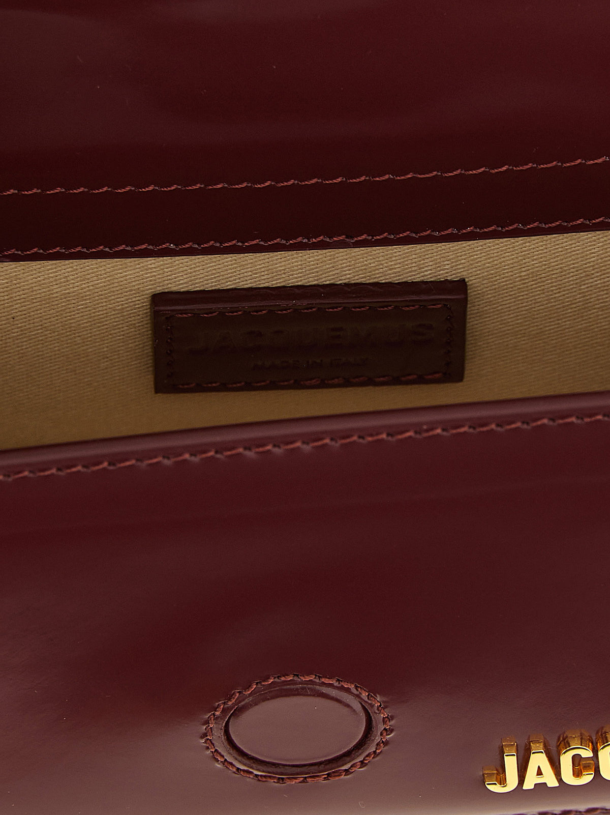 Jacquemus Le Bambino Handbag Bordeaux