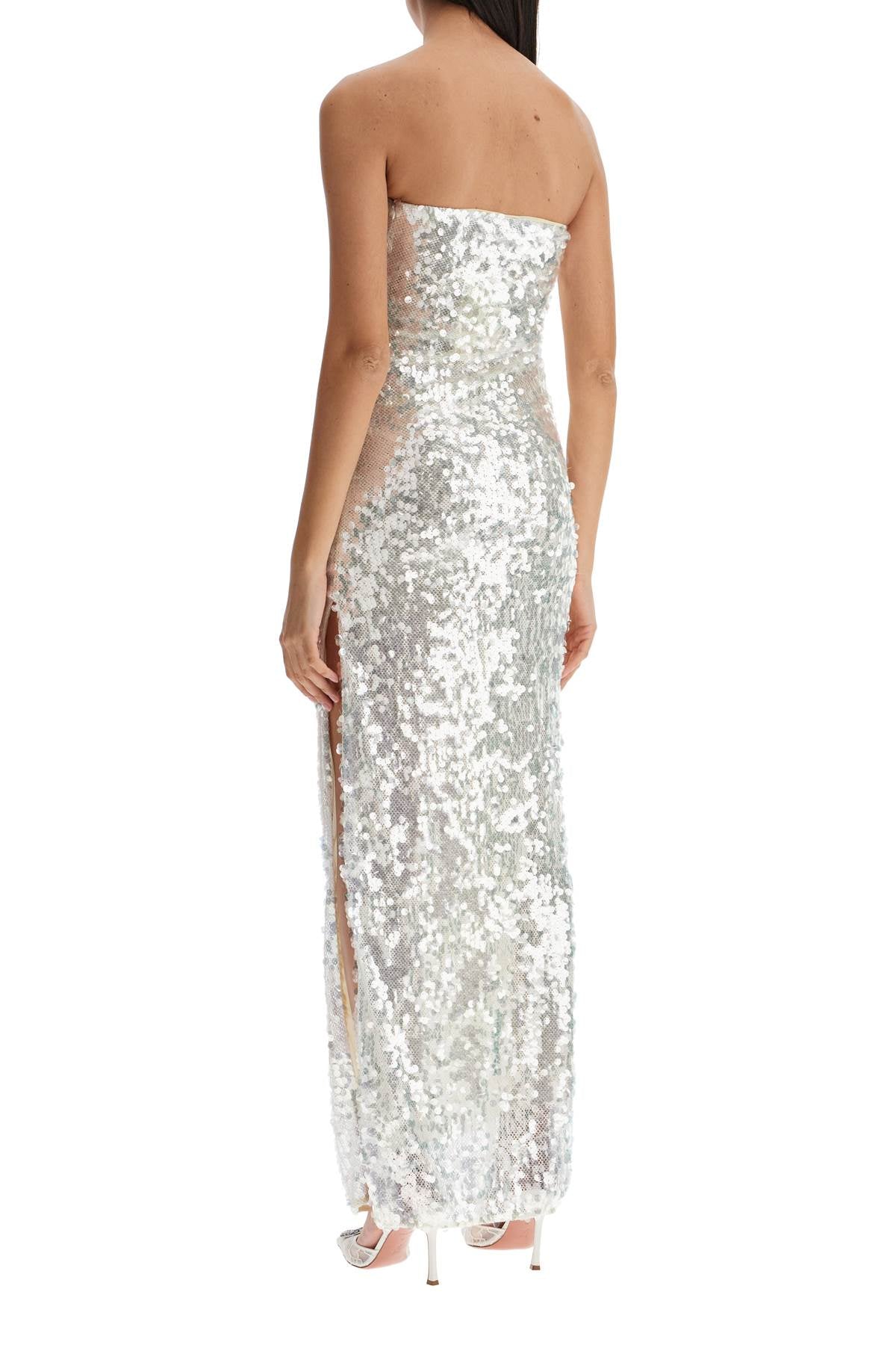 Christopher Esber Opaline Sequins Maxi Dress