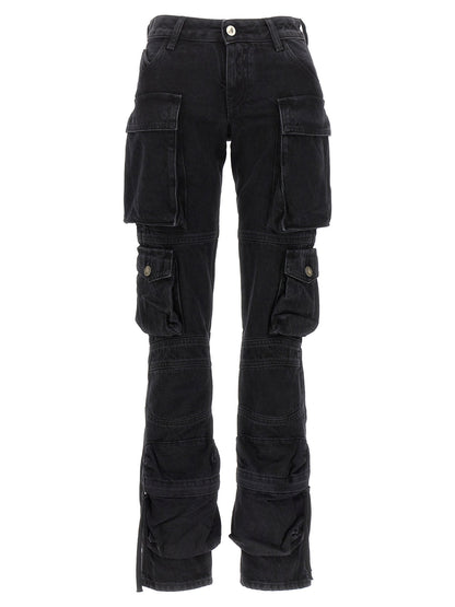 The Attico Essie Jeans Black