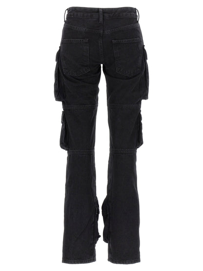 The Attico Essie Jeans Black