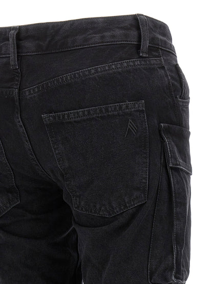 The Attico Essie Jeans Black