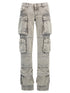 The Attico Essie Jeans Gray