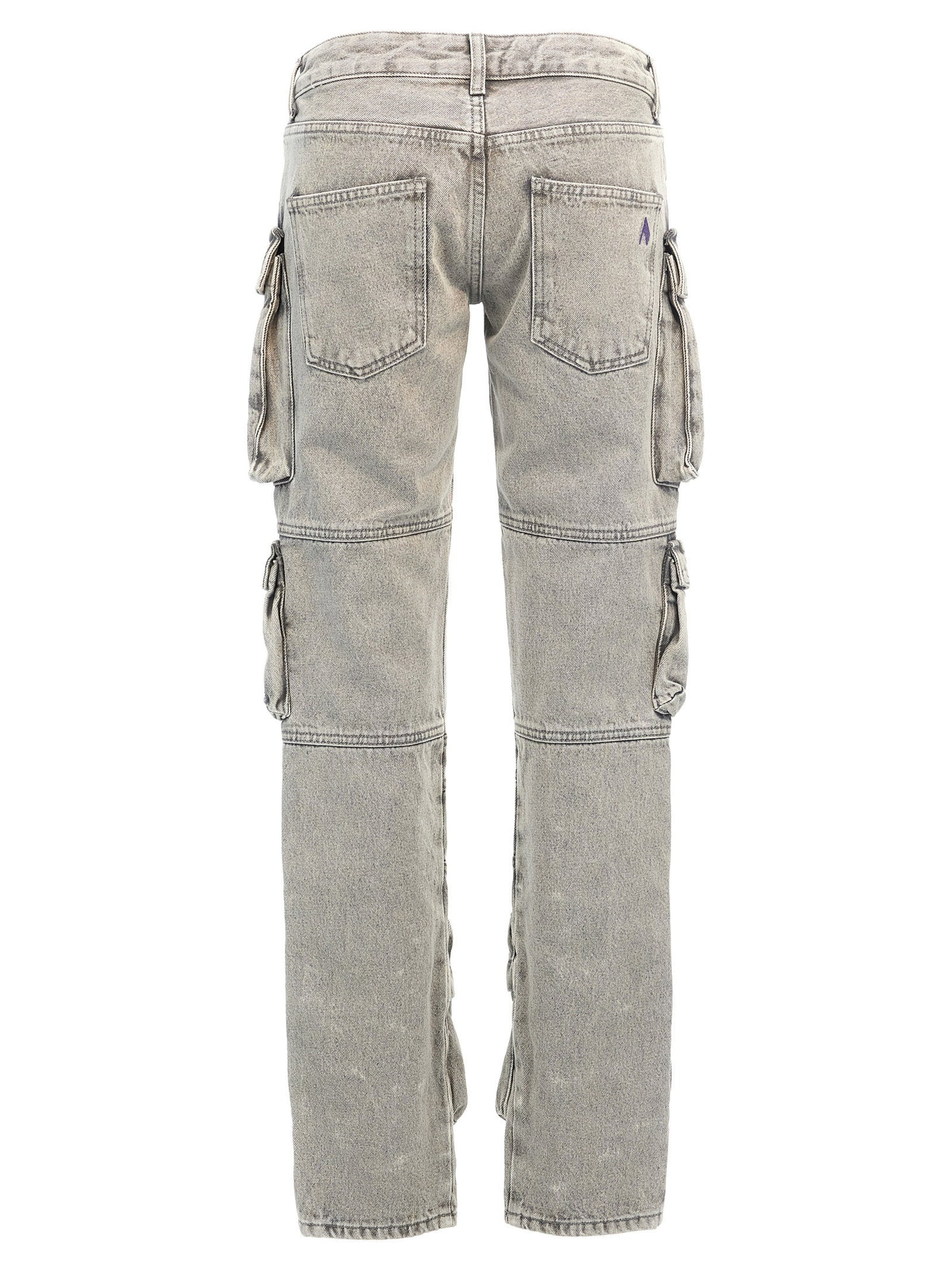 The Attico Essie Jeans Gray