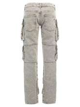 The Attico Essie Jeans Gray