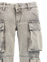 The Attico Essie Jeans Gray
