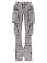 The Attico Essie Jeans Gray
