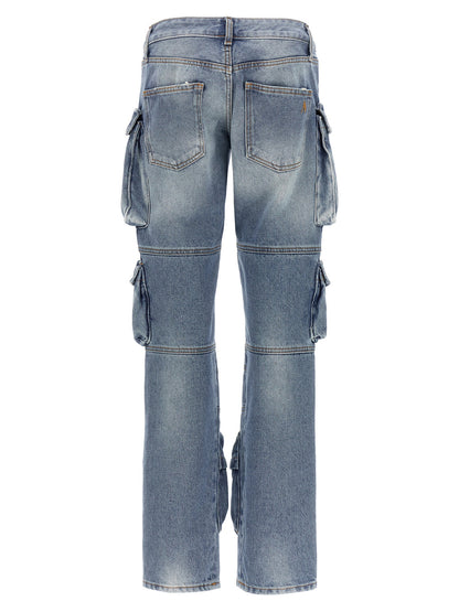 The Attico Essie Jeans Light blue