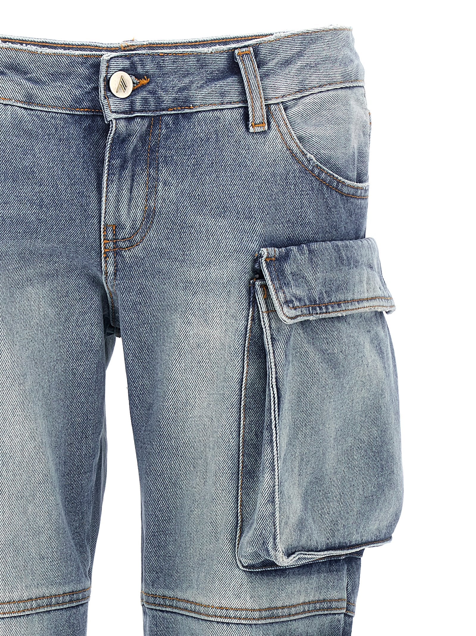 The Attico Essie Jeans Light blue