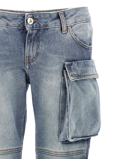 The Attico Essie Jeans Light blue