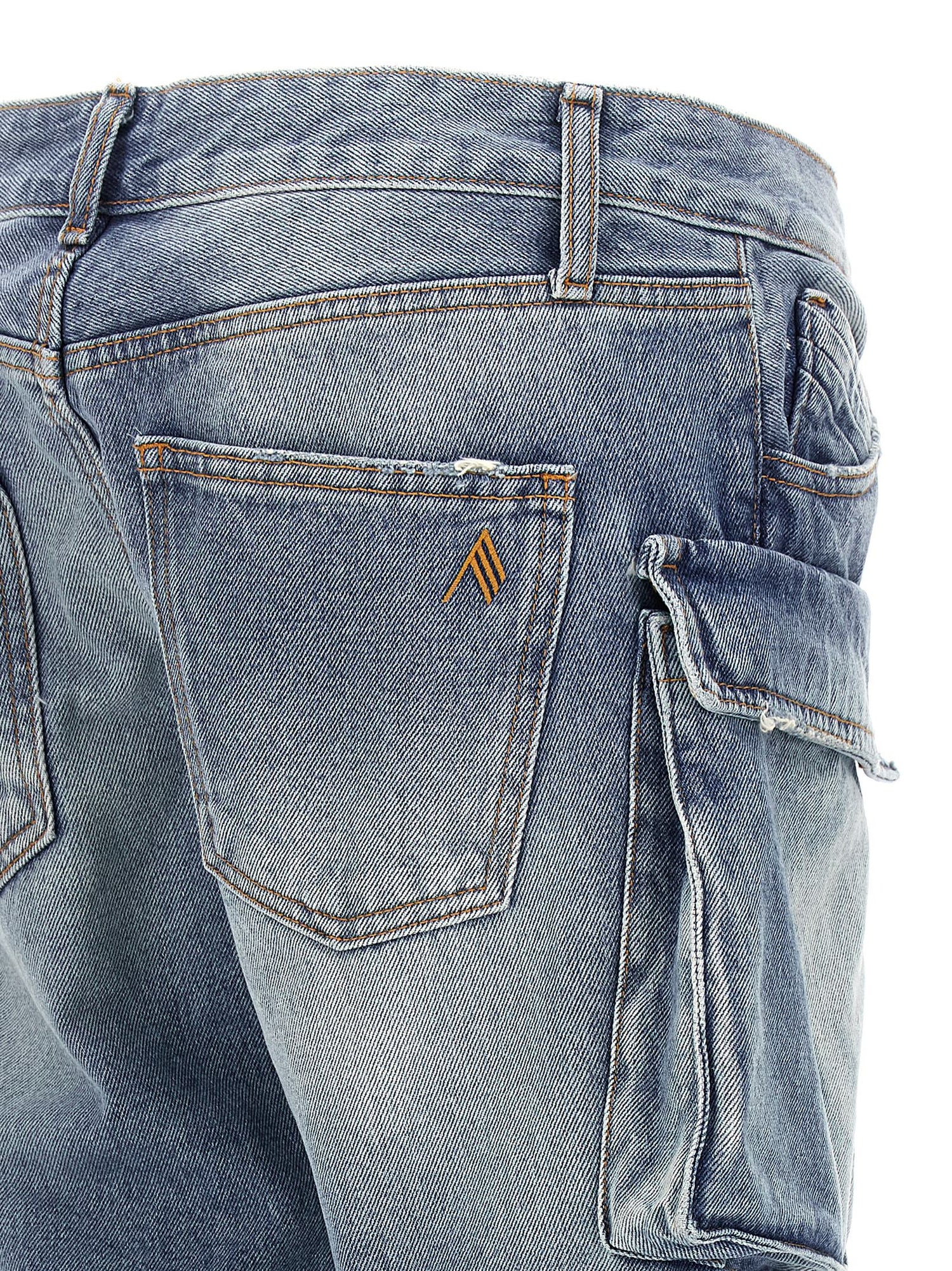The Attico Essie Jeans Light blue